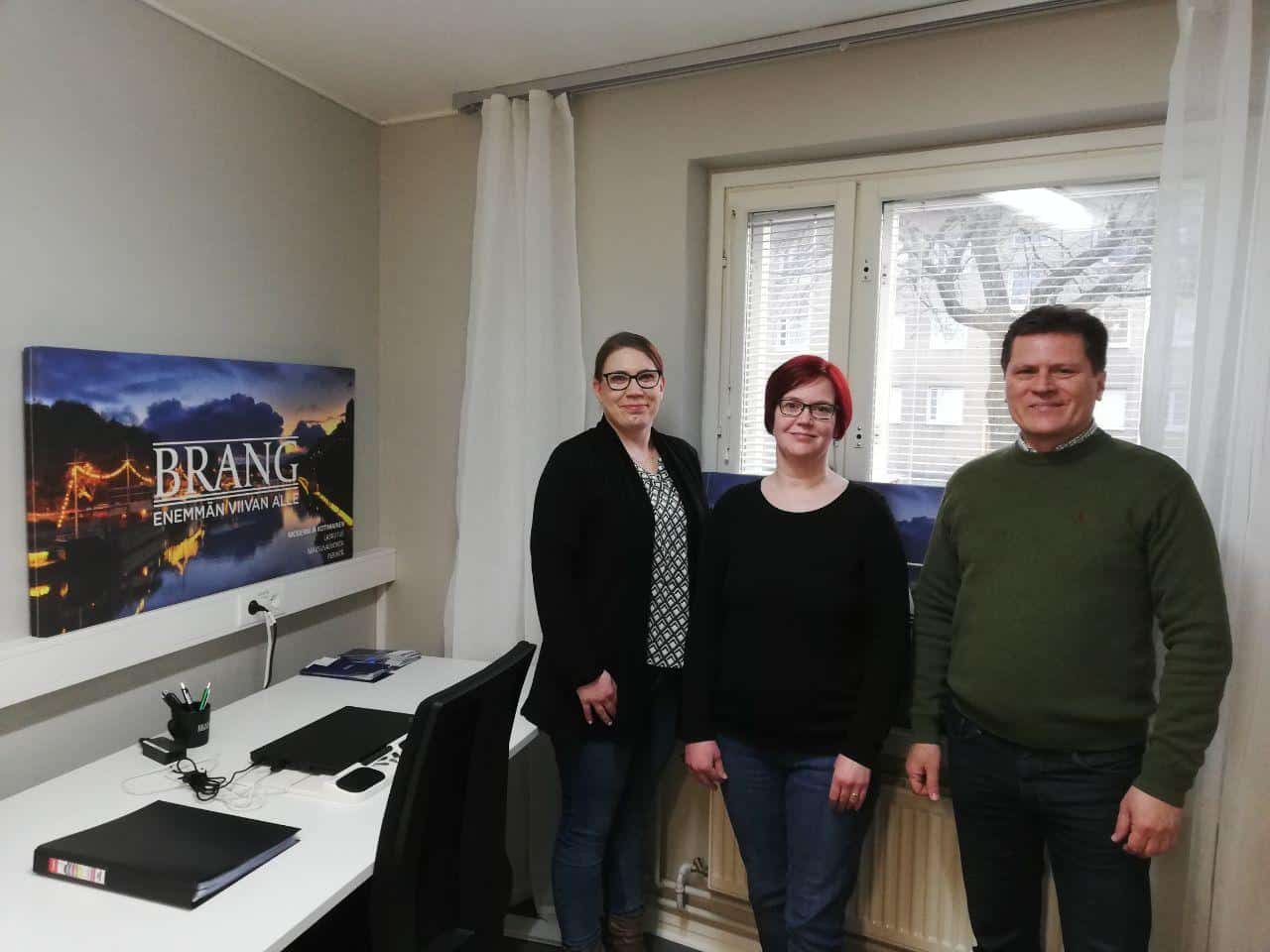 BRANGin Satakunnan myyntitiimi esittäytyy BRANGin Satakunnan laskutus ja perintätiimi