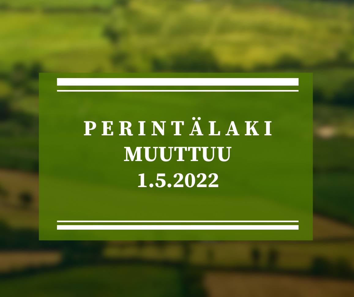 uusi perintalaki Uusi perintälaki